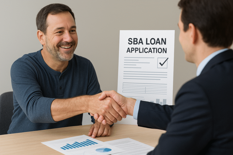 how to get an SBA loan 2025 — small business owner approved for funding