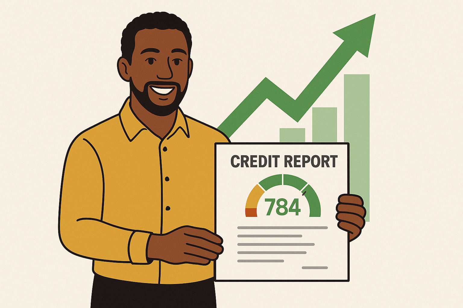 build business credit — small business owner improving company score