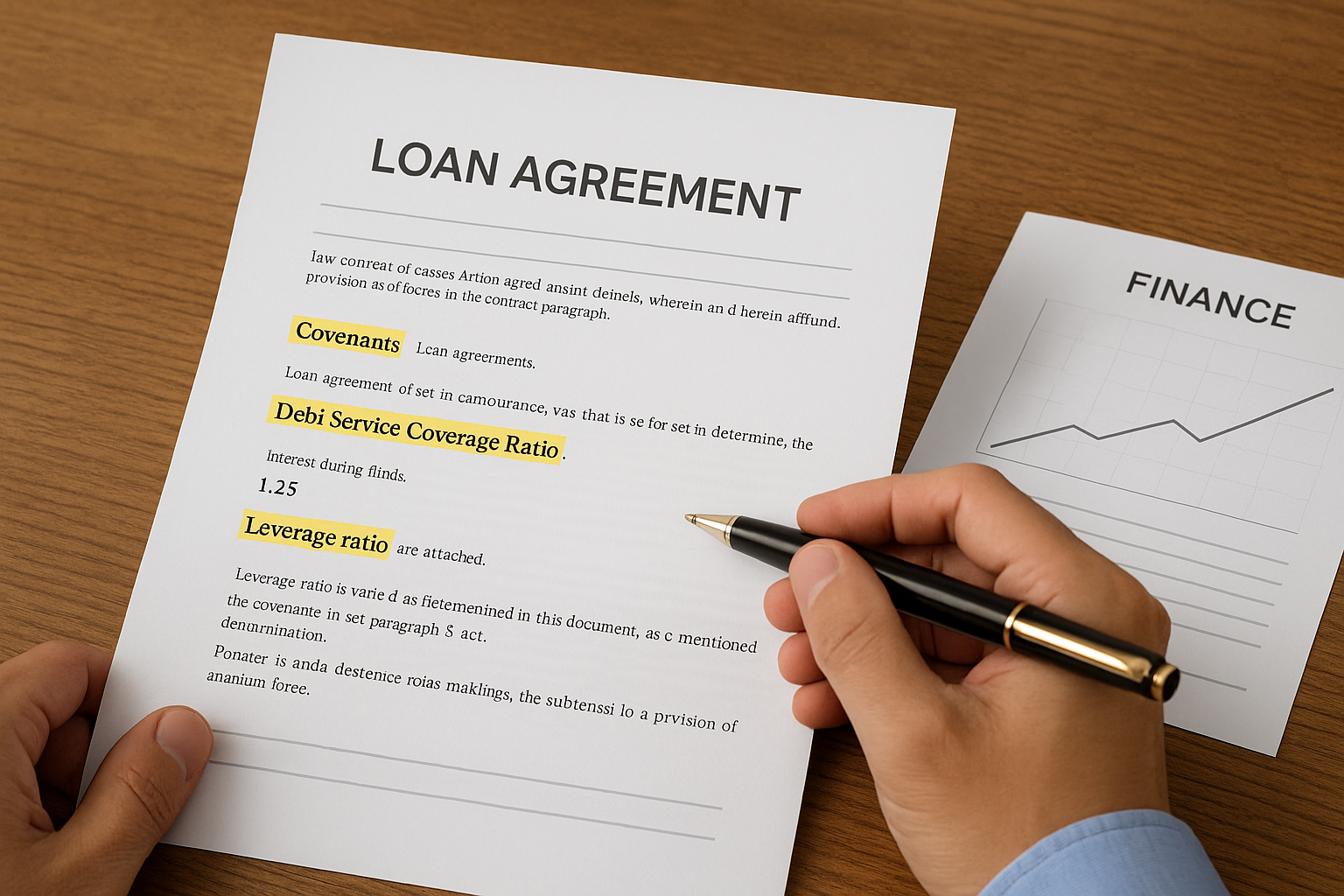loan covenants explained — business owner reviewing financial agreement