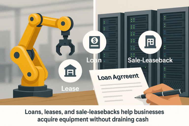 equipment leasing — business loan and lease options for assets