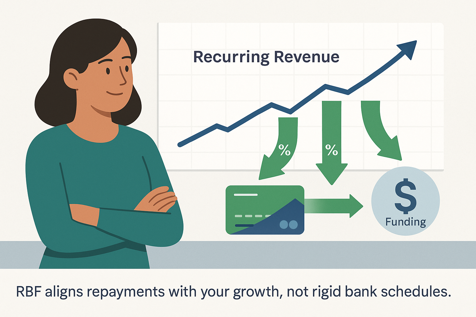 revenue-based financing — flexible non-dilutive funding tied to monthly sales