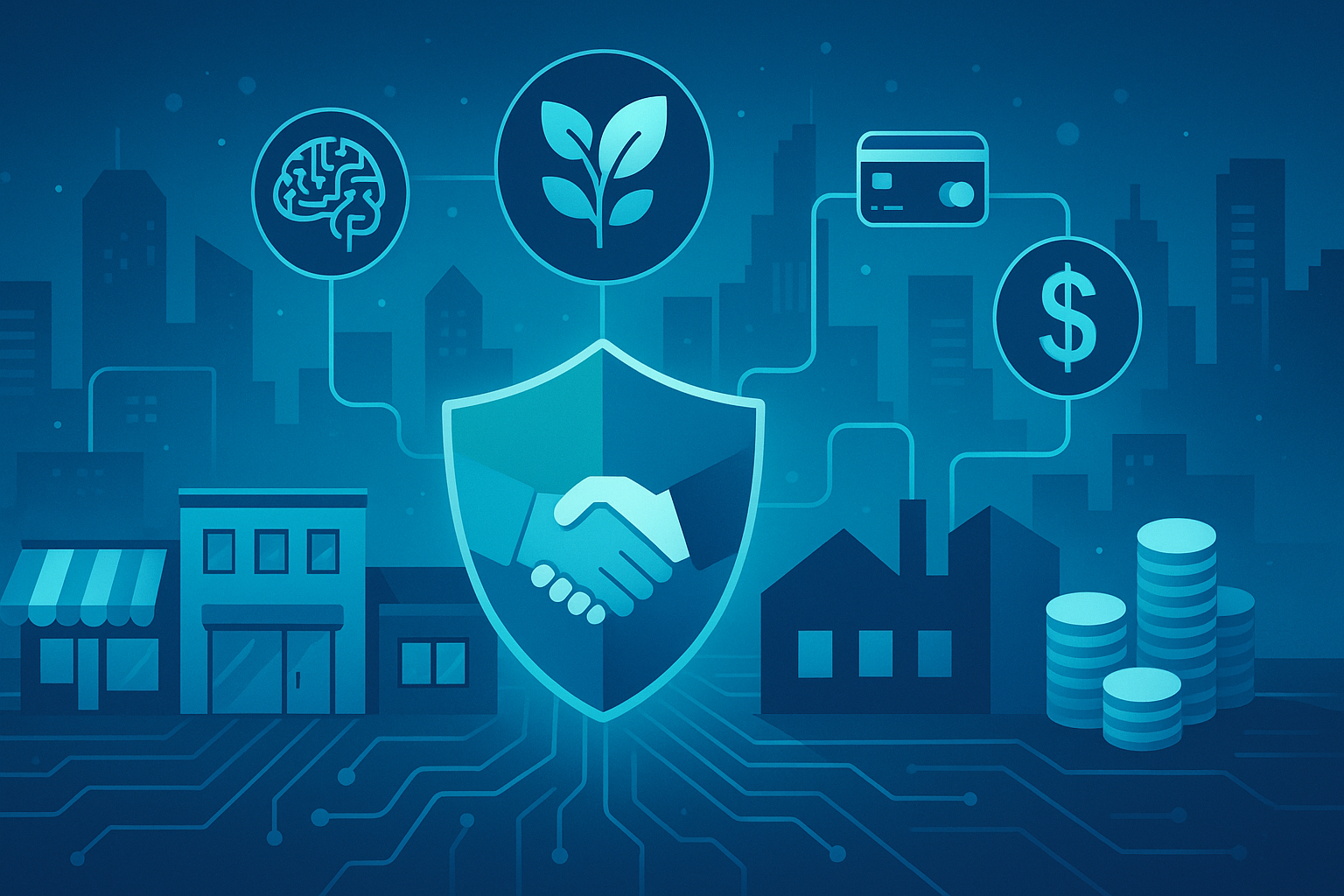 future of small business financing — AI, ESG, alternative lending, and embedded finance trends