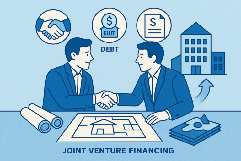 joint venture financing — businesses partnering to fund large projects