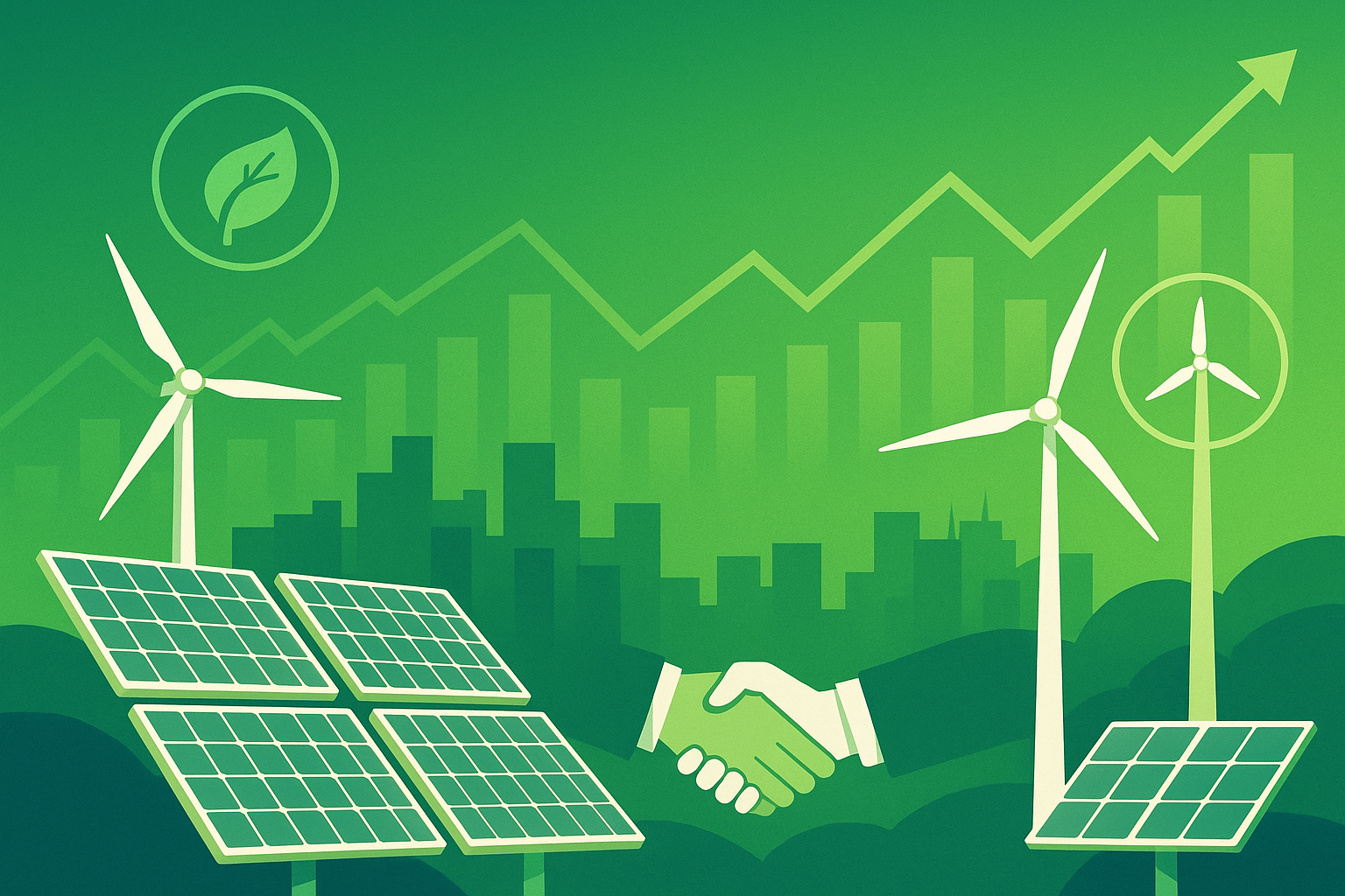 Businesses are unlocking growth by financing green energy projects with smart funding options.